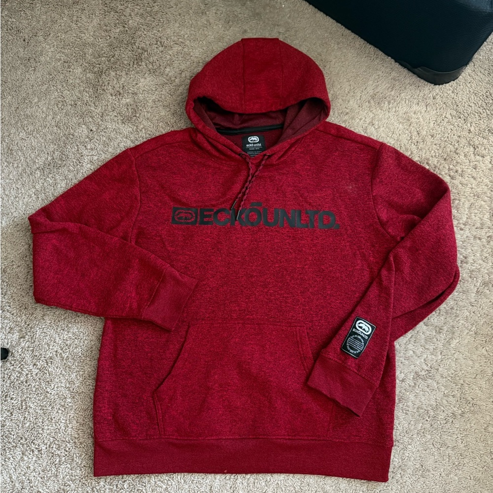 Ecko Unlimited Bold Red Hoodie